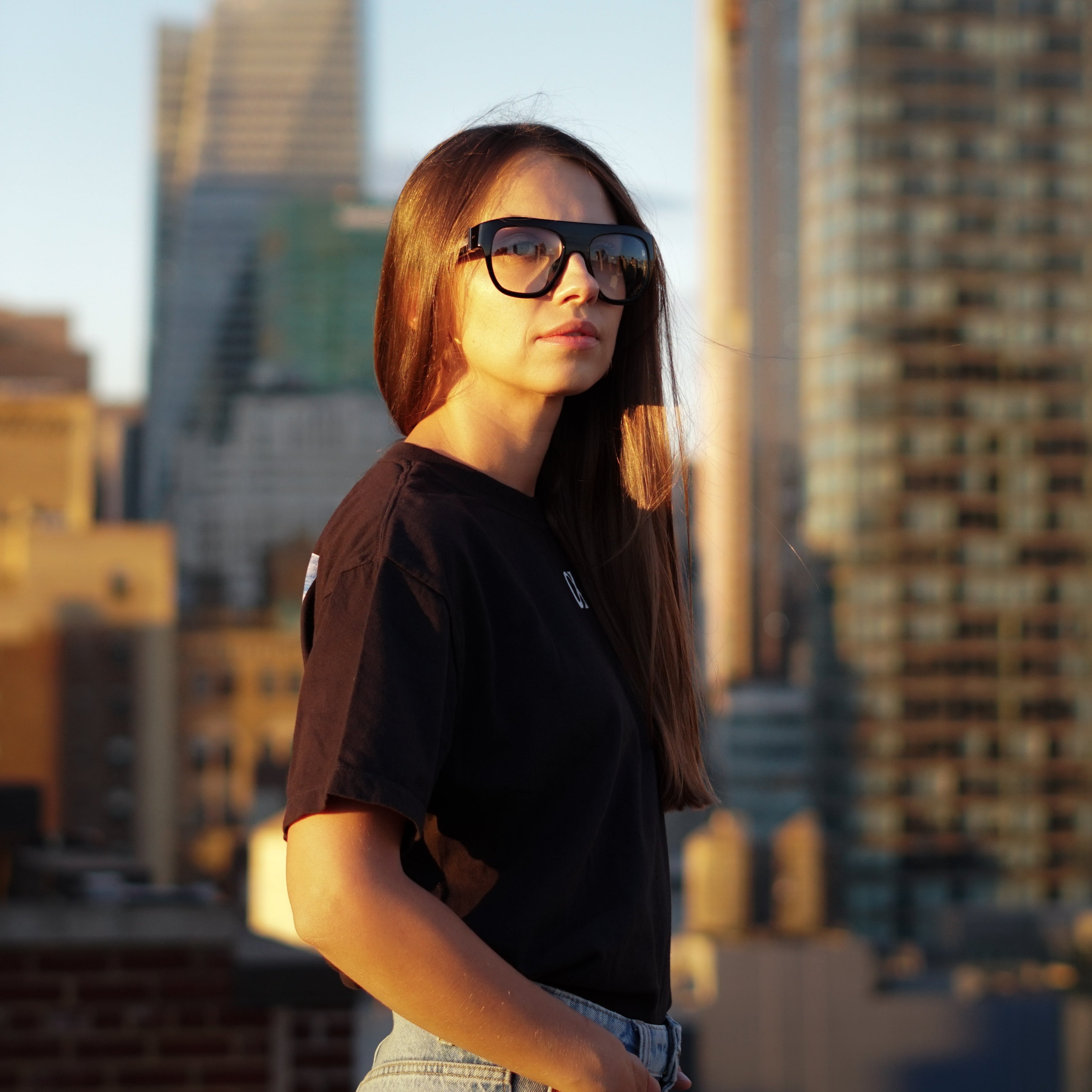 Women’s boxy tee (viEwS fRoM RoOf 2')